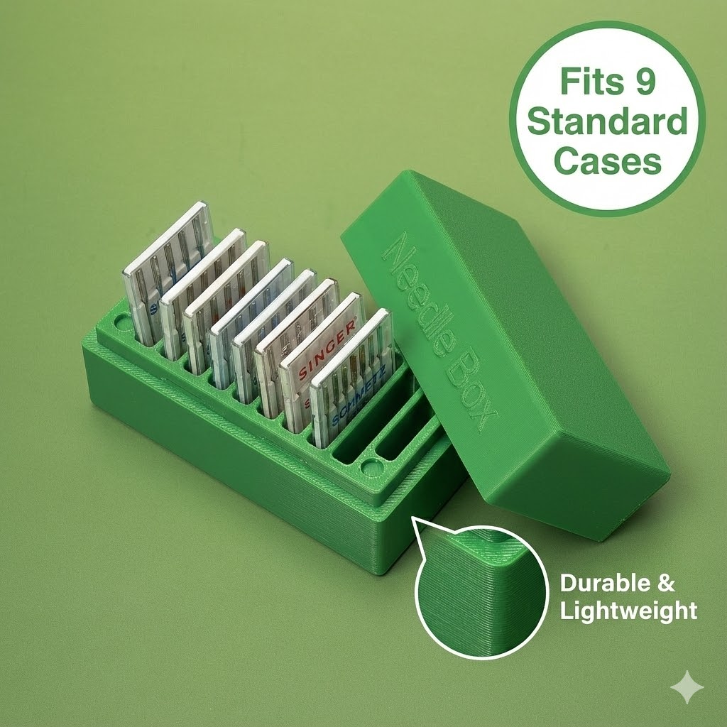Bobbin Organizer Box - Sewing Machine Needle Organizer Case |