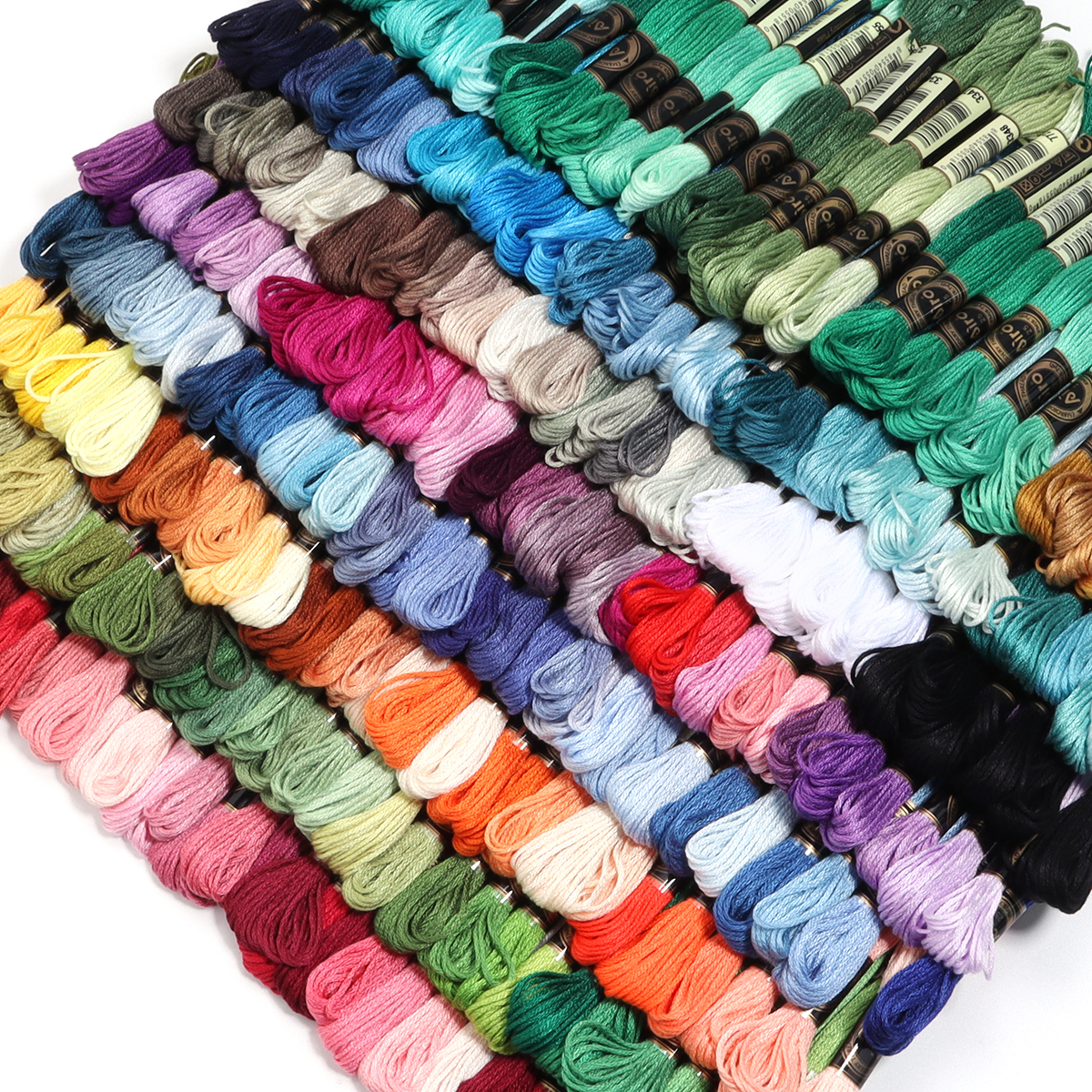 Sewing Kit - 6Pcs/Lot Multicolor Polyester Embroidery Thread Cross