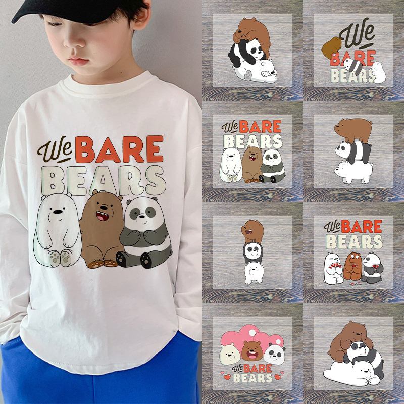 Iron On Patch - We Bare Bears Iron on Patches