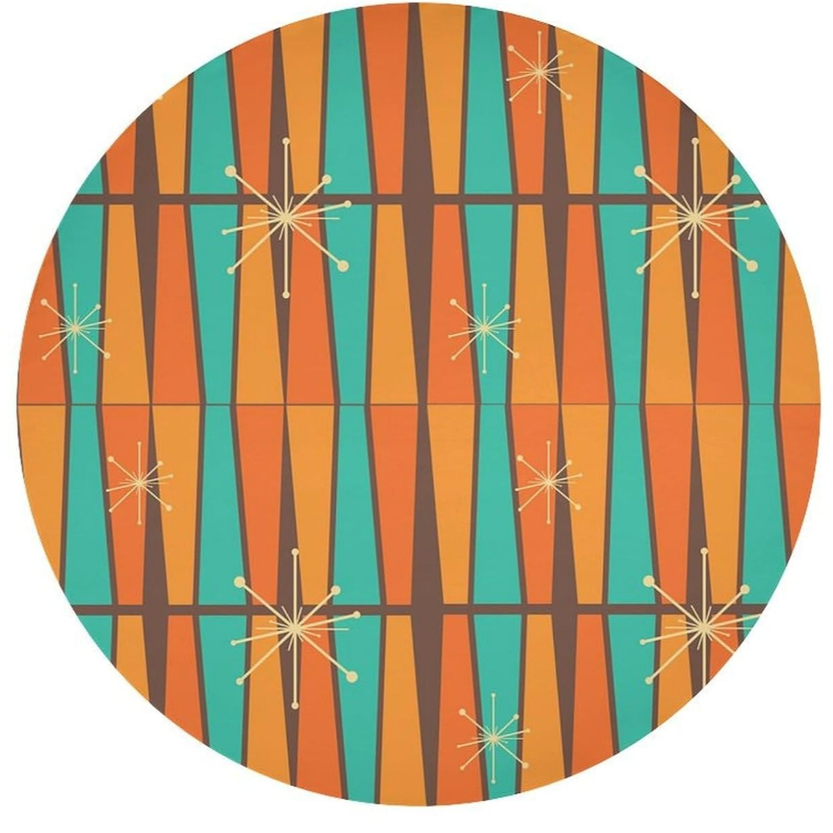 Mid Century Modern Orange Yell - огляд і ціна Century Textile & Sewing Supply Photos