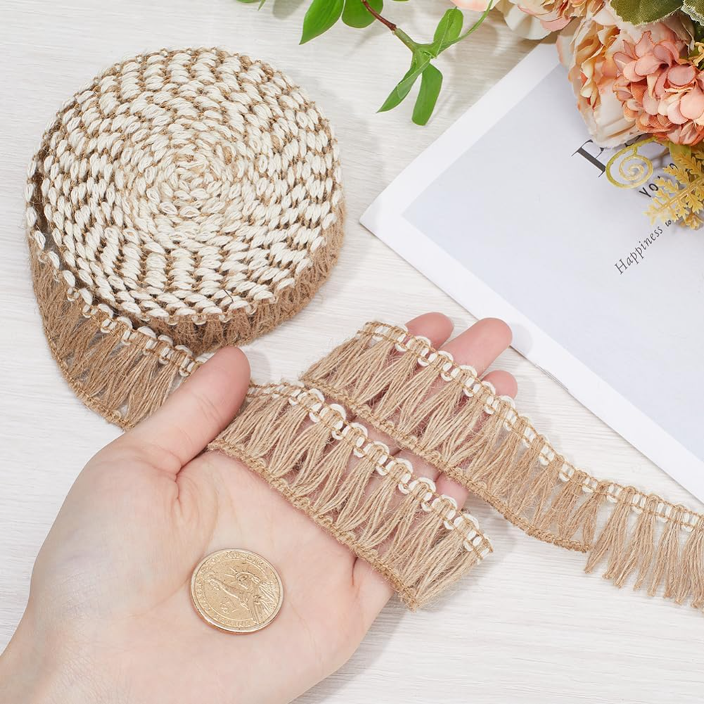 5 Meters Burlap Fringe Tassel  - огляд і ціна Sewing Kit