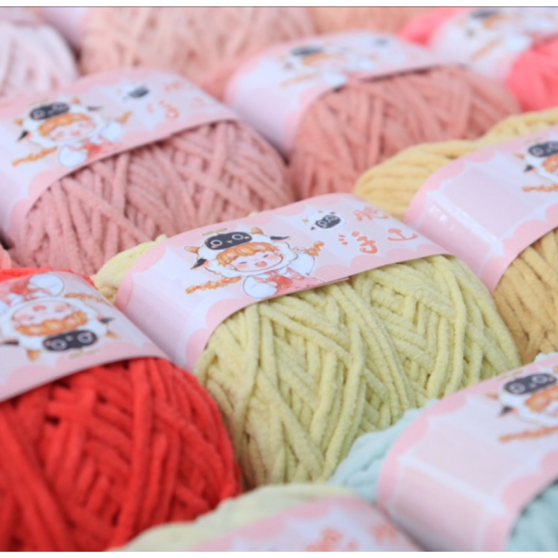 40g 3mm Chenille Hand Knitting - огляд і ціна Sewing Recycling