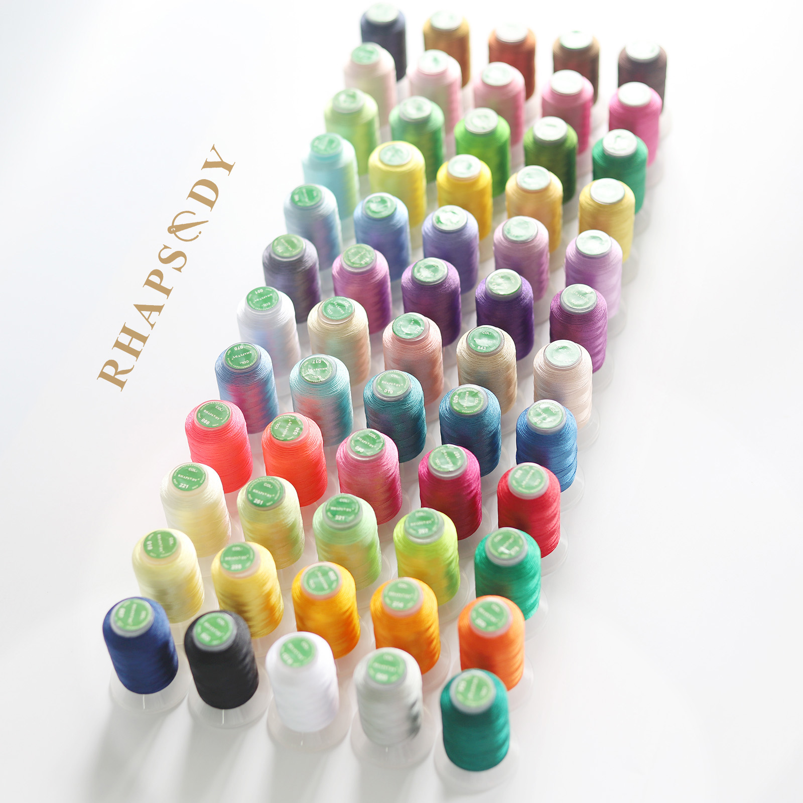 40WT Polyester Embroidery Thre - огляд і ціна Serger Thread Cone
