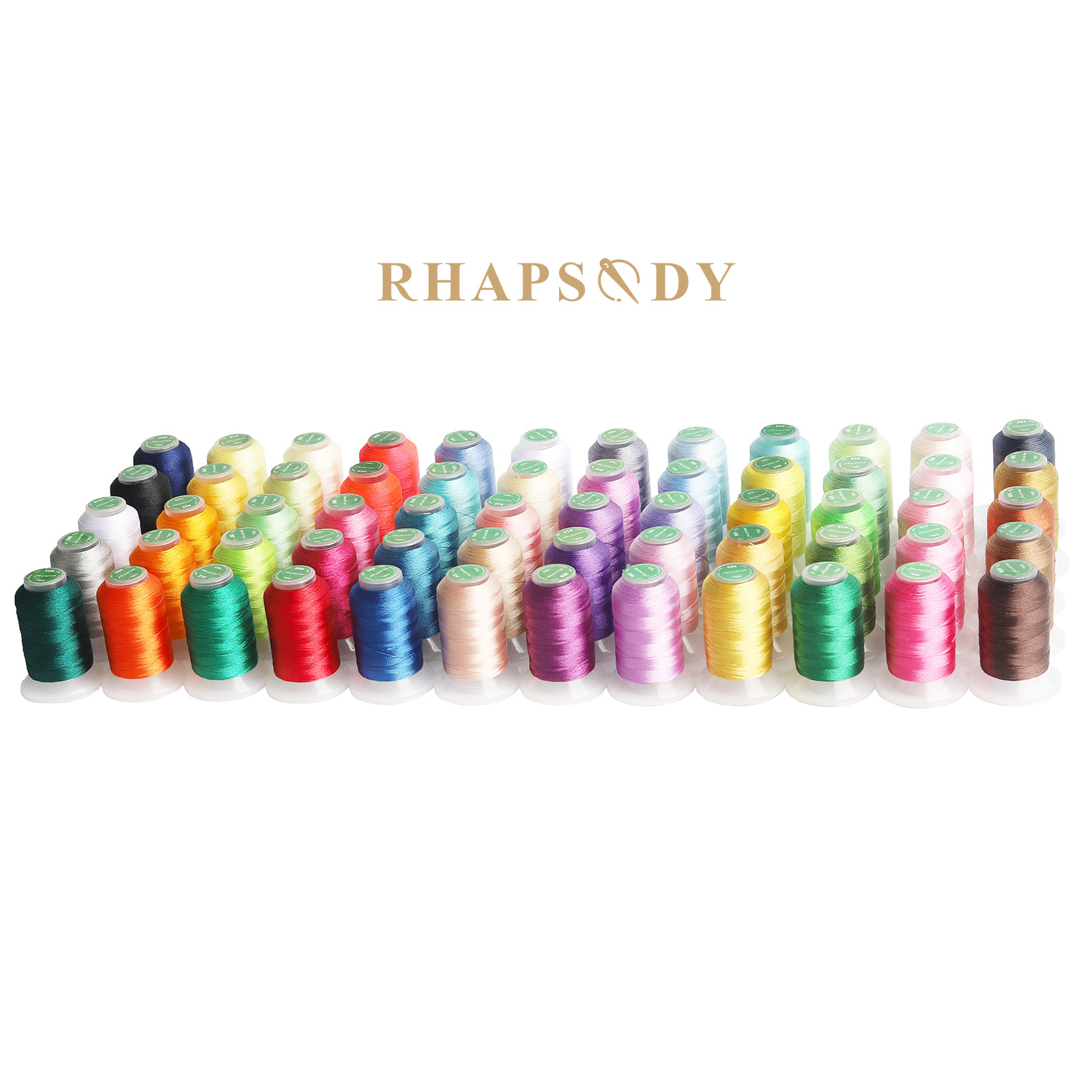 40WT Polyester Embroidery Thre - огляд і ціна Serger Thread Cone