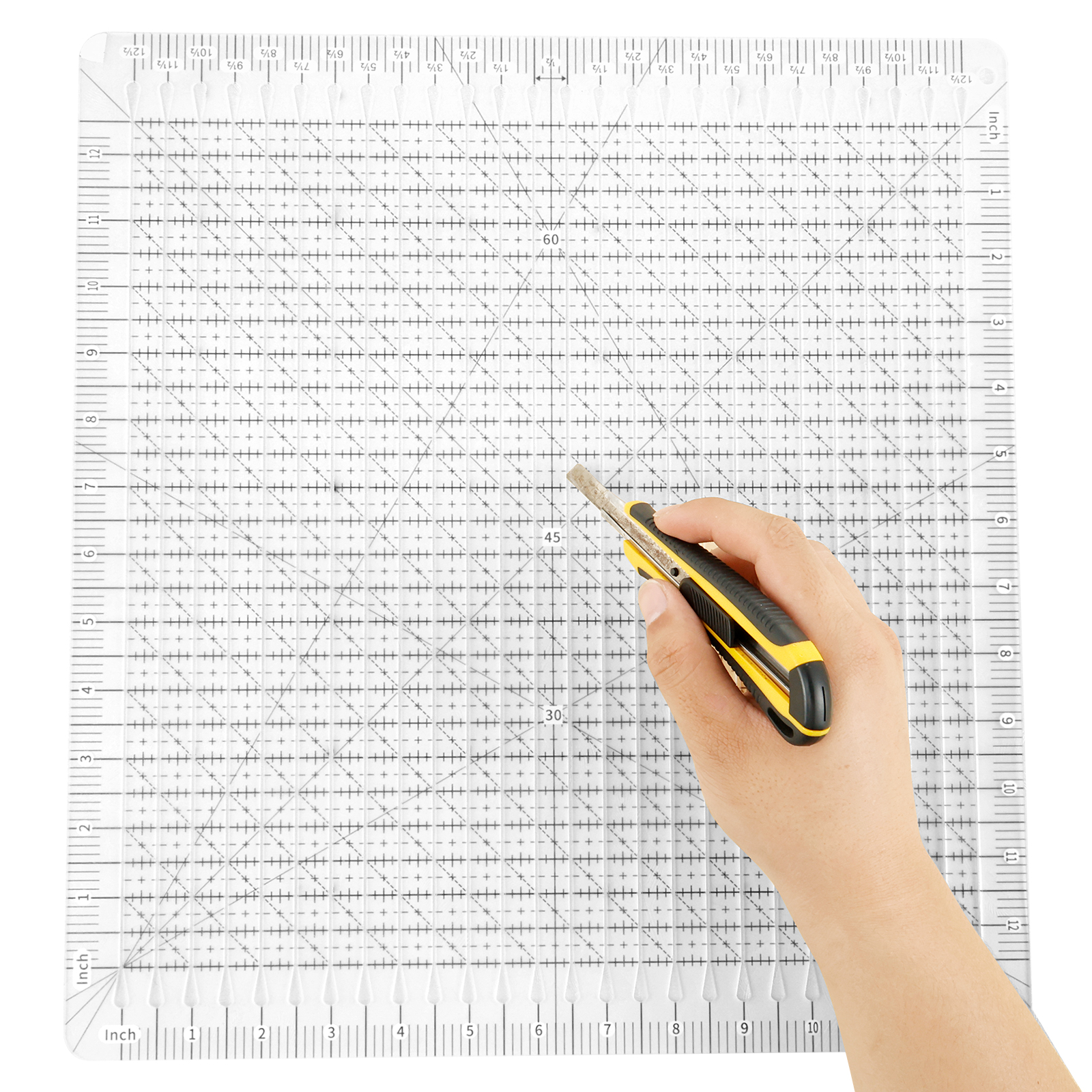 Quilting Ruler 12 x 12 Inches  - огляд і ціна Quilting Ruler Square