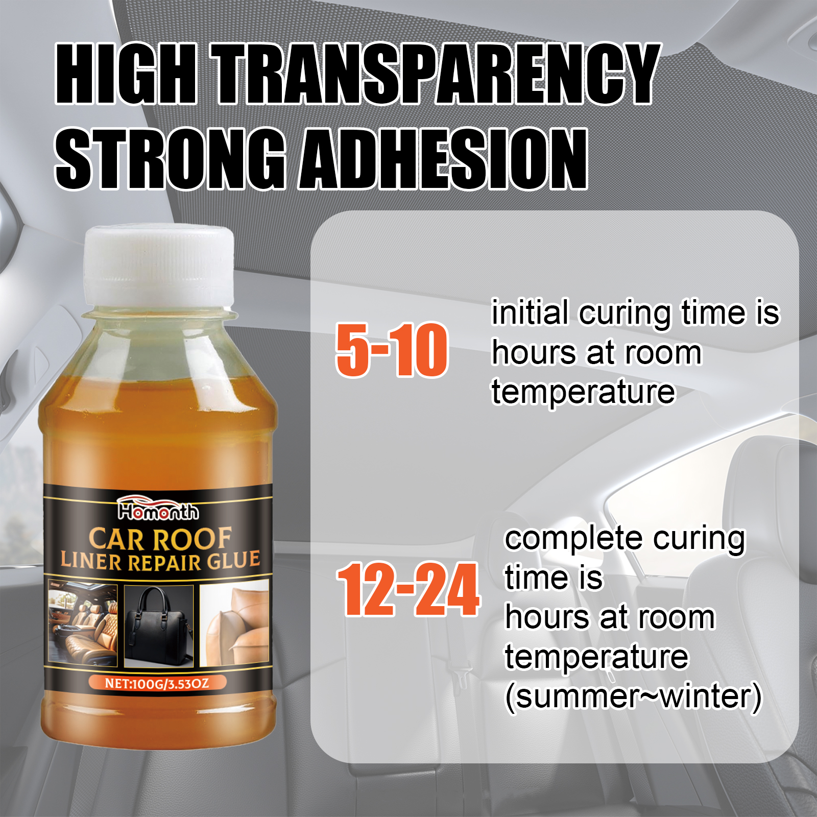 Professional Car Headliner Adh - огляд і ціна Fabric Glue Bond