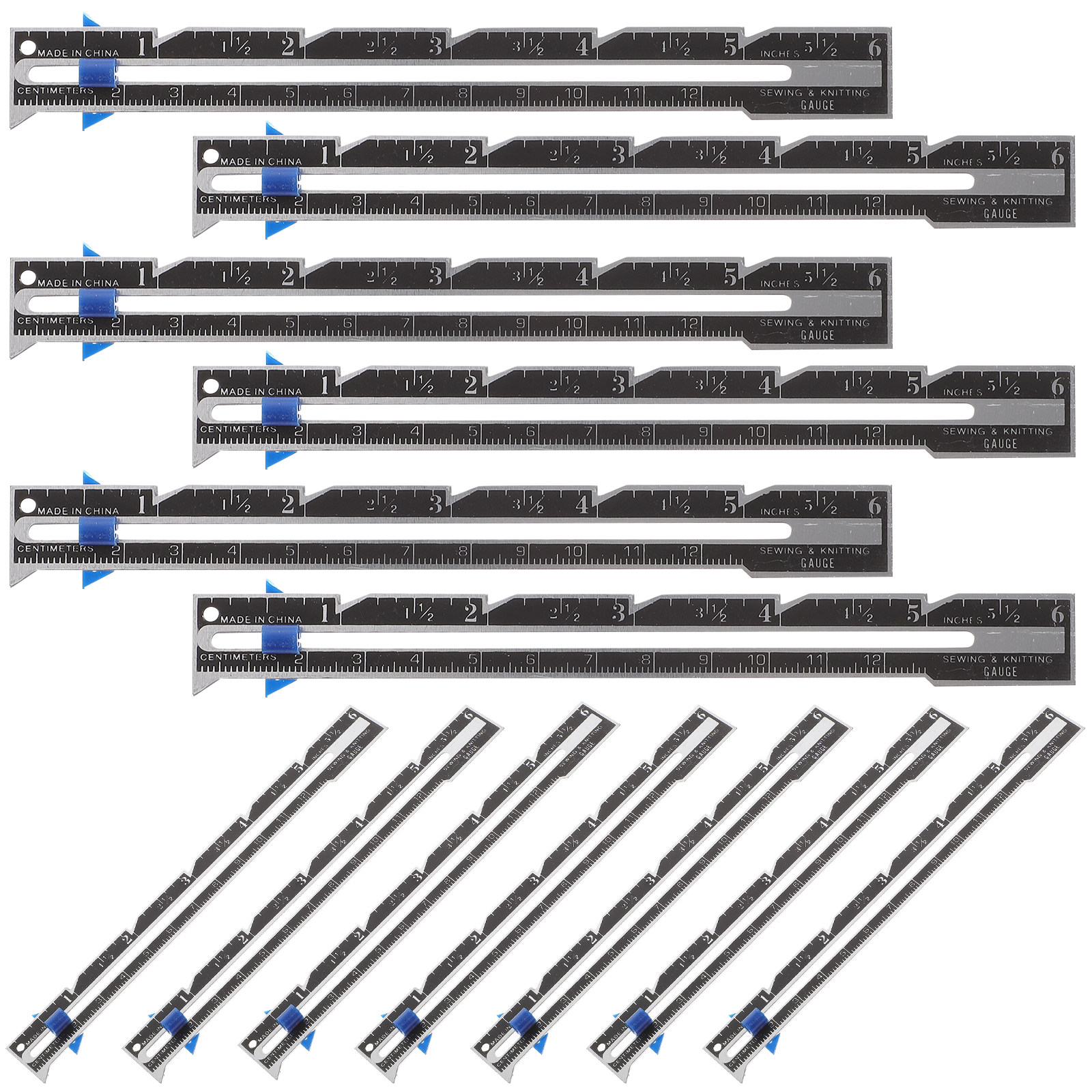 12Pcs 6 Inch Sewing Gauge Quil - огляд і ціна Sewing Gauge Ruler