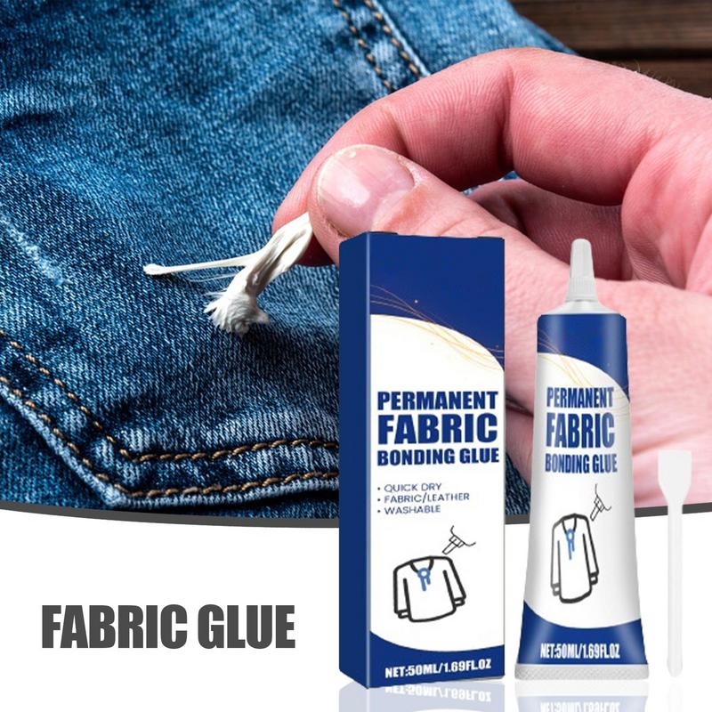 Clear Fabric Adhesive Glue Wat - огляд і ціна Fabric Glue Bond