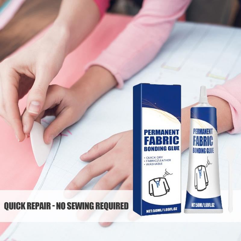 Clear Fabric Adhesive Glue Wat - огляд і ціна Fabric Glue Bond