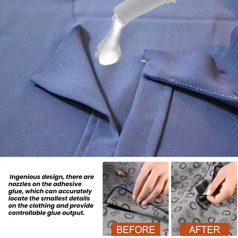 Clear Fabric Adhesive Glue Wat - огляд і ціна Fabric Glue Bond