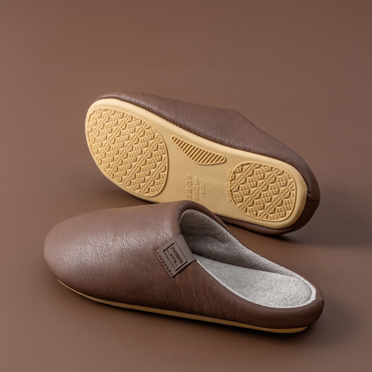 Men's Winter Slippers Fleece L - огляд і ціна Sewing Fleece