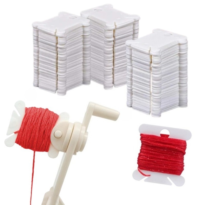 Plastic Embroidery Floss Bobbi - огляд і ціна Bobbin Organizer Box
