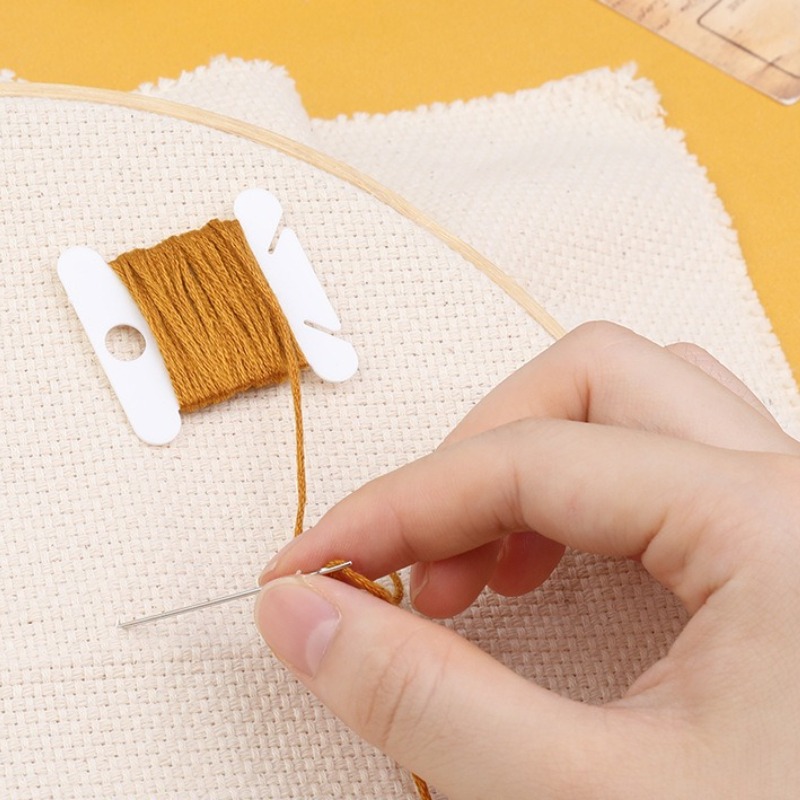 Plastic Embroidery Floss Bobbi - огляд і ціна Bobbin Organizer Box