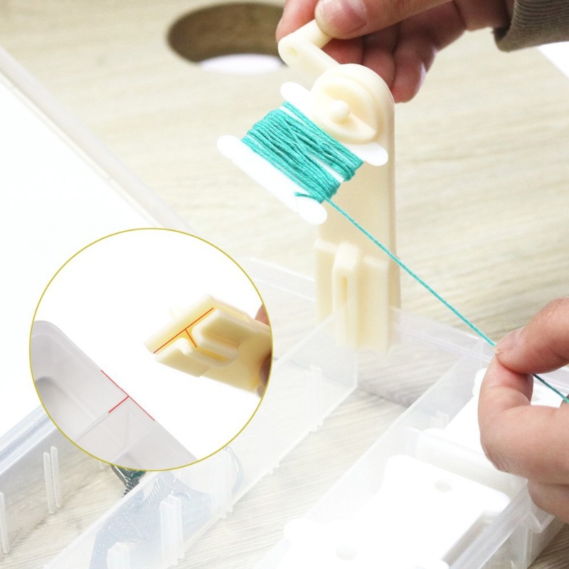 Plastic Embroidery Floss Bobbi - огляд і ціна Bobbin Organizer Box