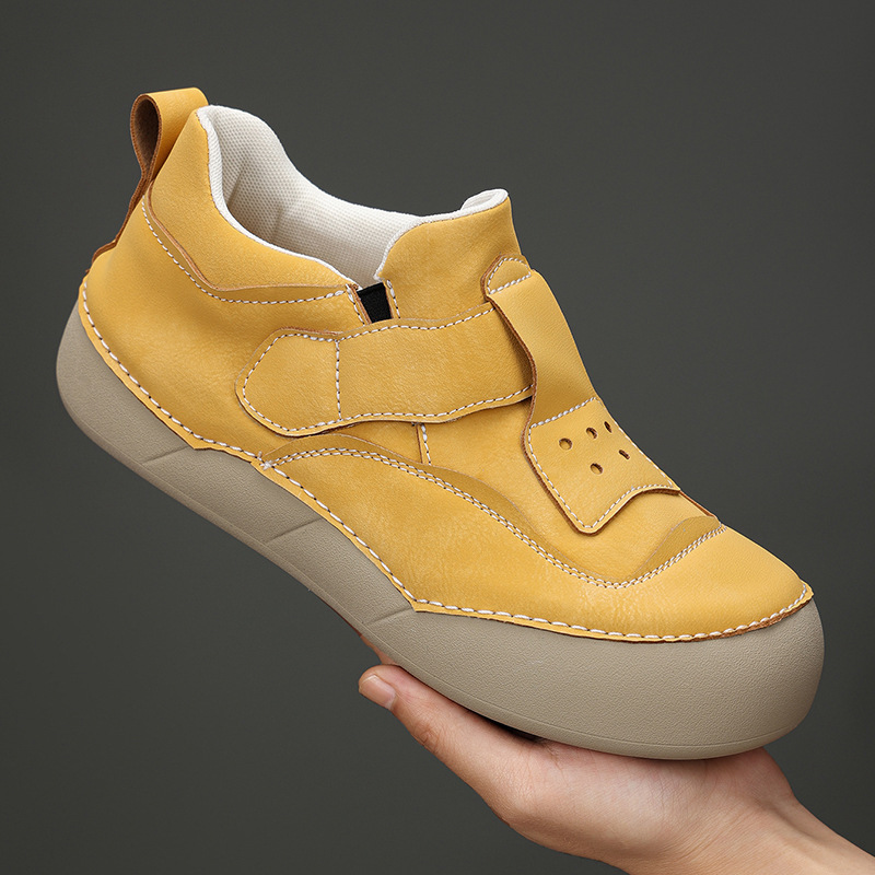 Handmade Leather Shoes Spring  - огляд і ціна Sewing Fabric