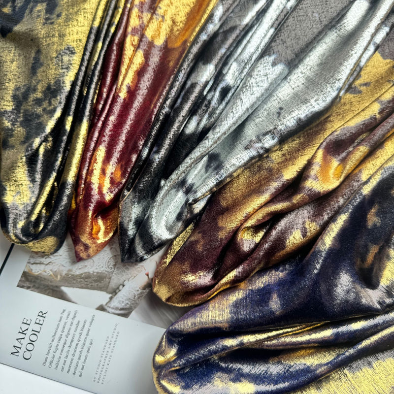 1yard Irregular Gold-Stamped V - огляд і ціна Sewing Fabric