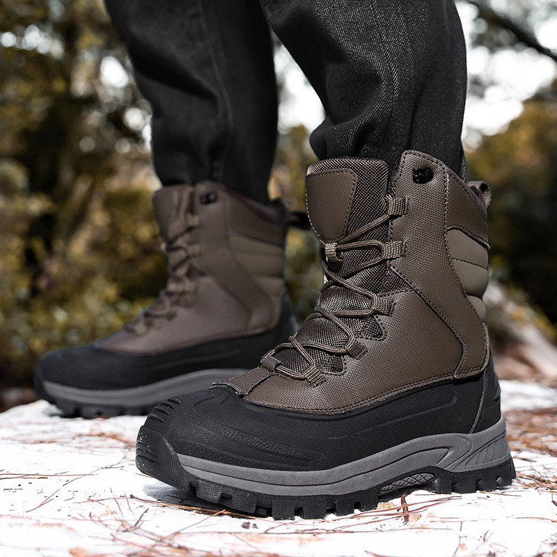 Men's Non-Slip Warm Hiking Sho - огляд і ціна Sewing Fleece