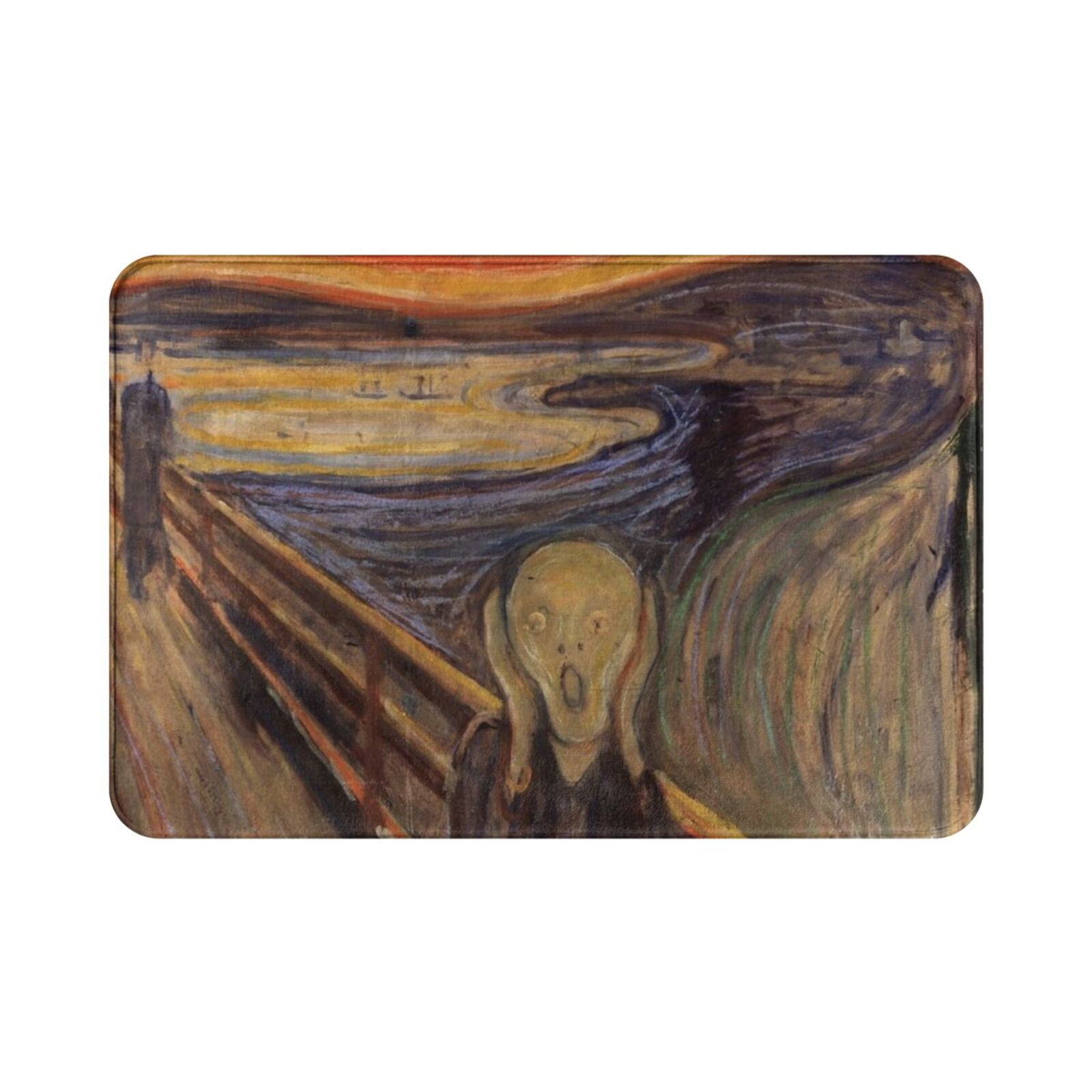Munch's Scream Carpet Mat Rug  - огляд і ціна Century Textile & Sewing Supply Photos