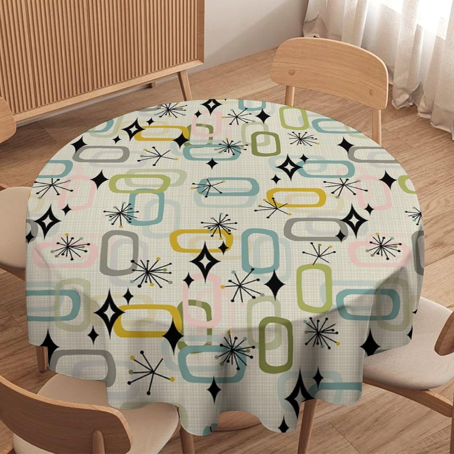 Mid Century Boho Retro Abstrac - огляд і ціна Century Textile & Sewing Supply Reviews