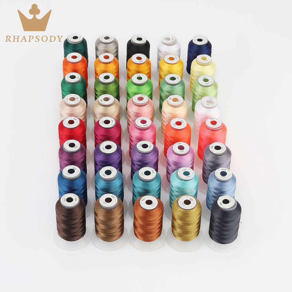40W Polyester Embroidery Threa - огляд і ціна Serger Thread Cone