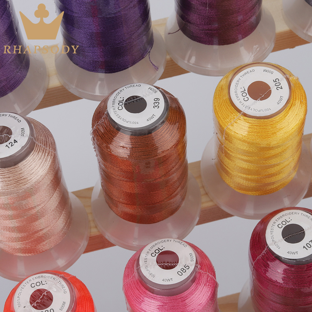 40W Polyester Embroidery Threa - огляд і ціна Serger Thread Cone