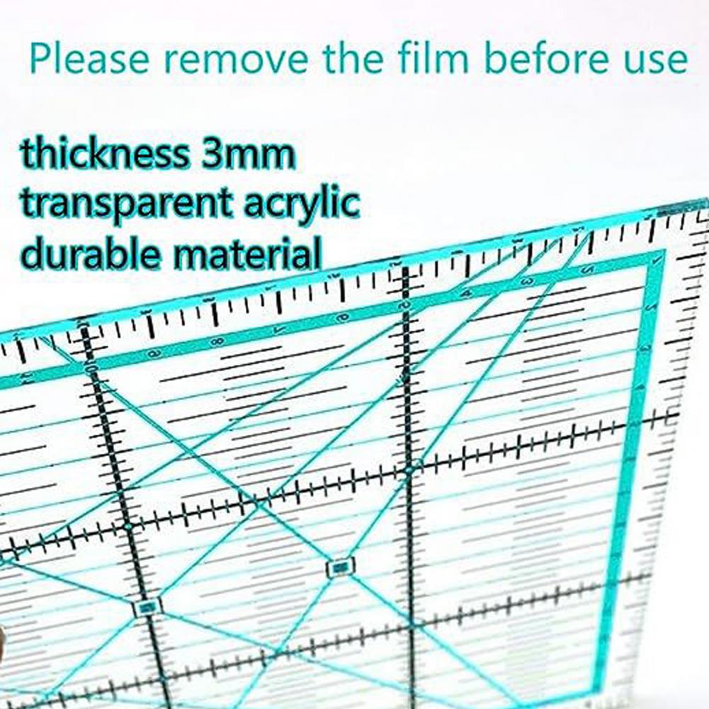 4Pcs Acrylic Quilting Ruler 4. - огляд і ціна Quilting Ruler Square