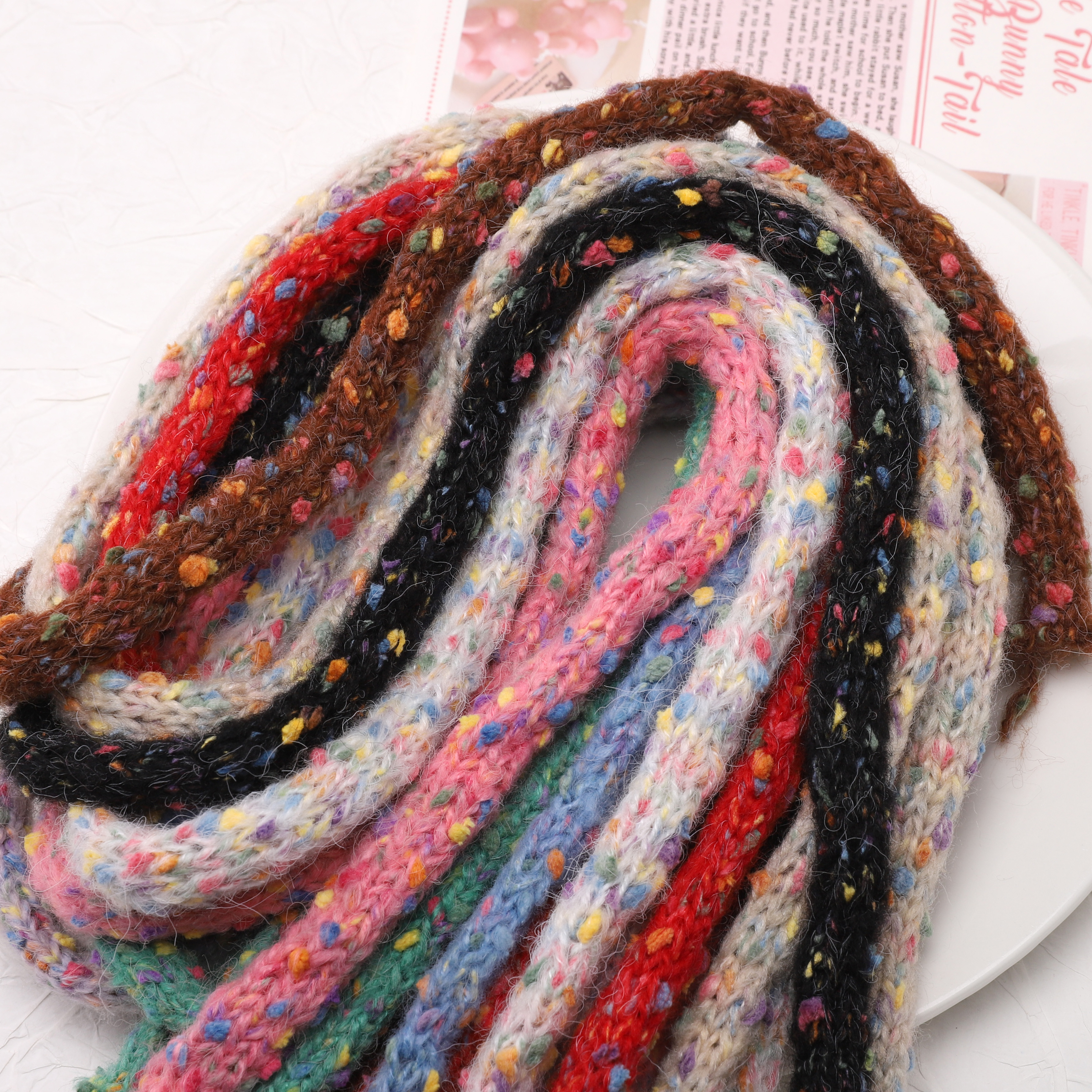 1Yard Soft Polyester Colorful  - огляд і ціна Sewing Recycling