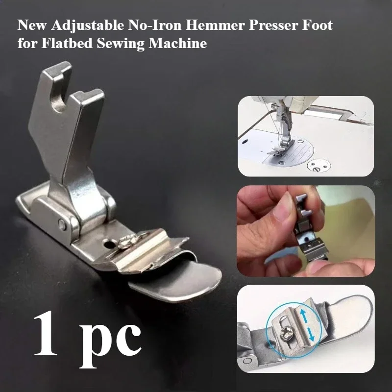 Adjustable No-Iron Hemmer Foot - огляд і ціна Sewing Hemming