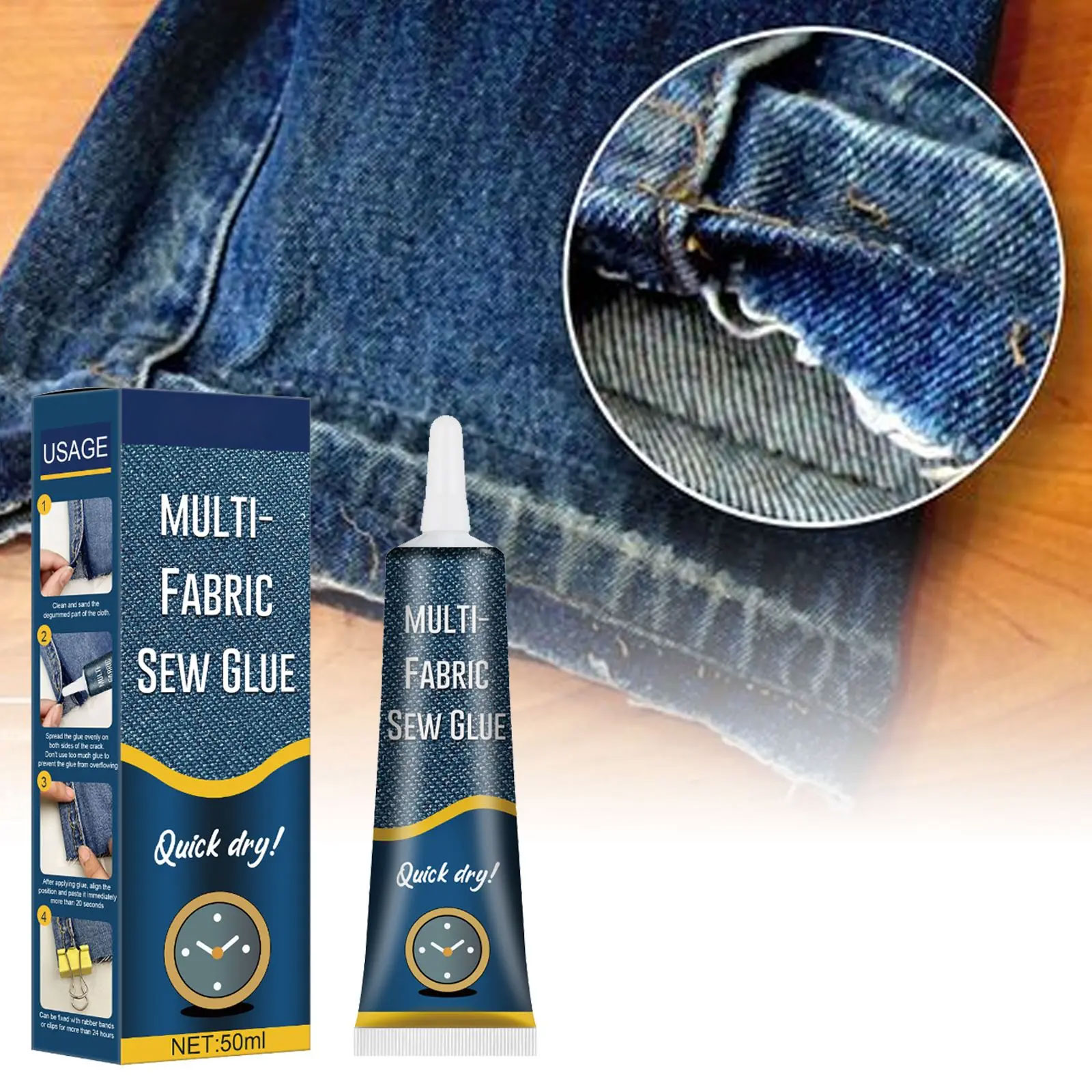 Fabric Sewing Glue Clothing Me - огляд і ціна Fabric Glue Bond