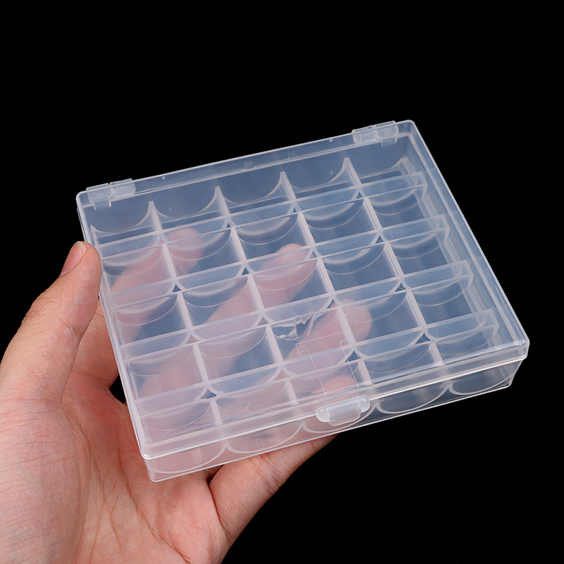 New 36 Slots Bobbins Box Stora - огляд і ціна Bobbin Organizer Box