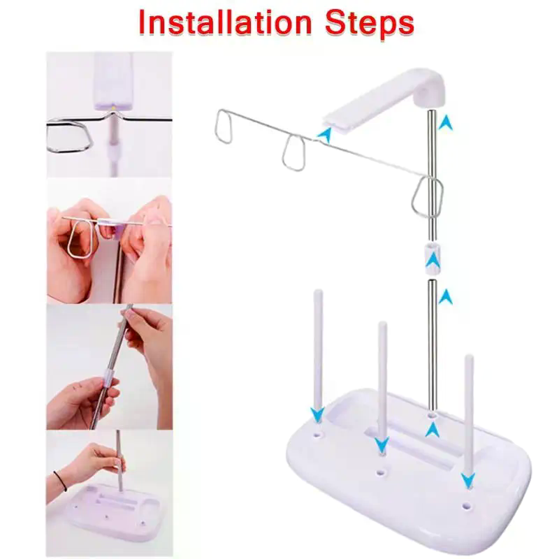 Premium Cone Thread Stand Hold - огляд і ціна Serger Thread Cone