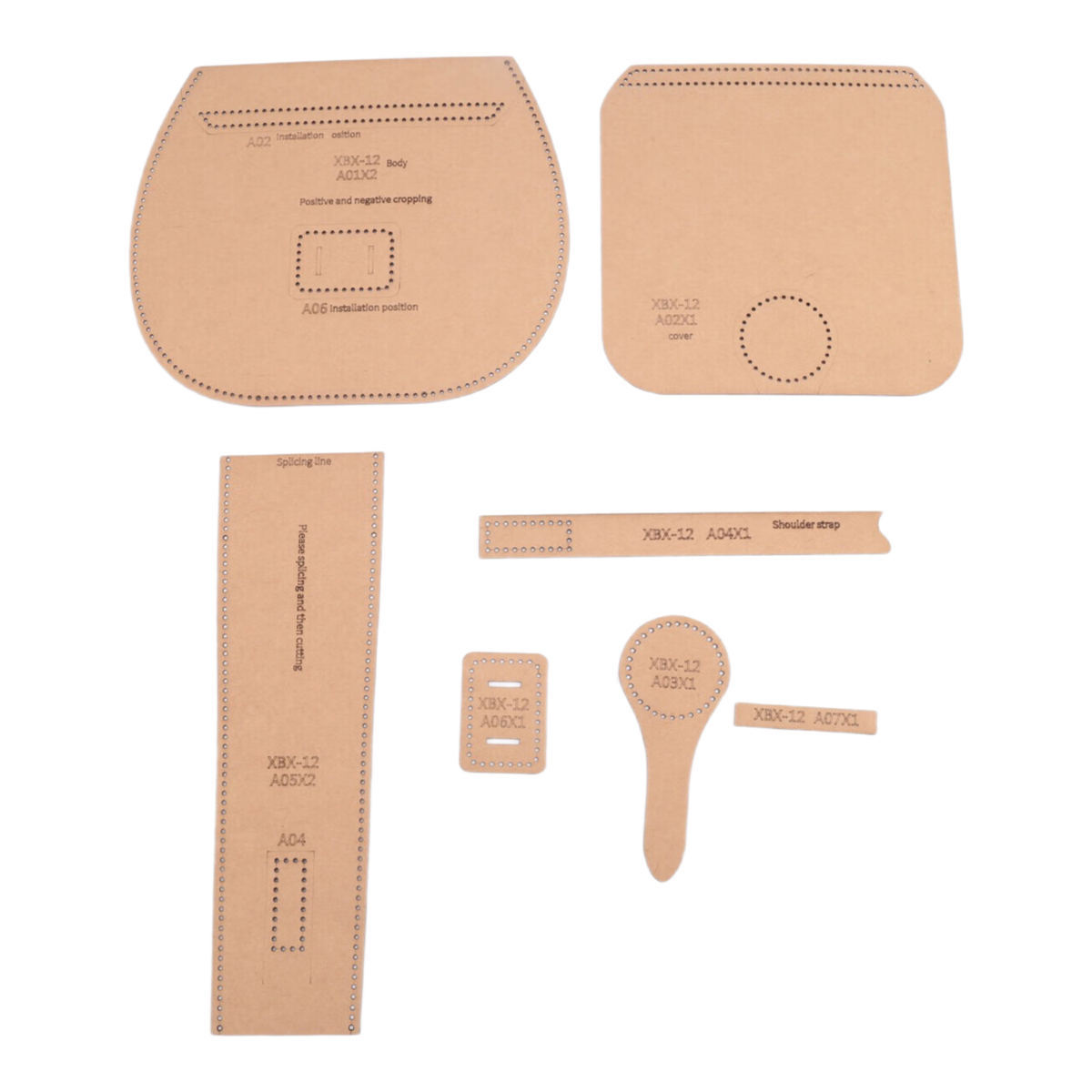 A06K DIY Leather Tool Kit Kraf - огляд і ціна Sewing Kit