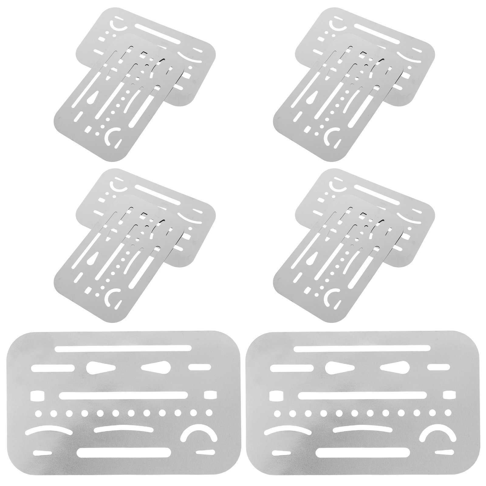 10Pcs Stainless Steel Drawing  - огляд і ціна Sewing Gauge Ruler