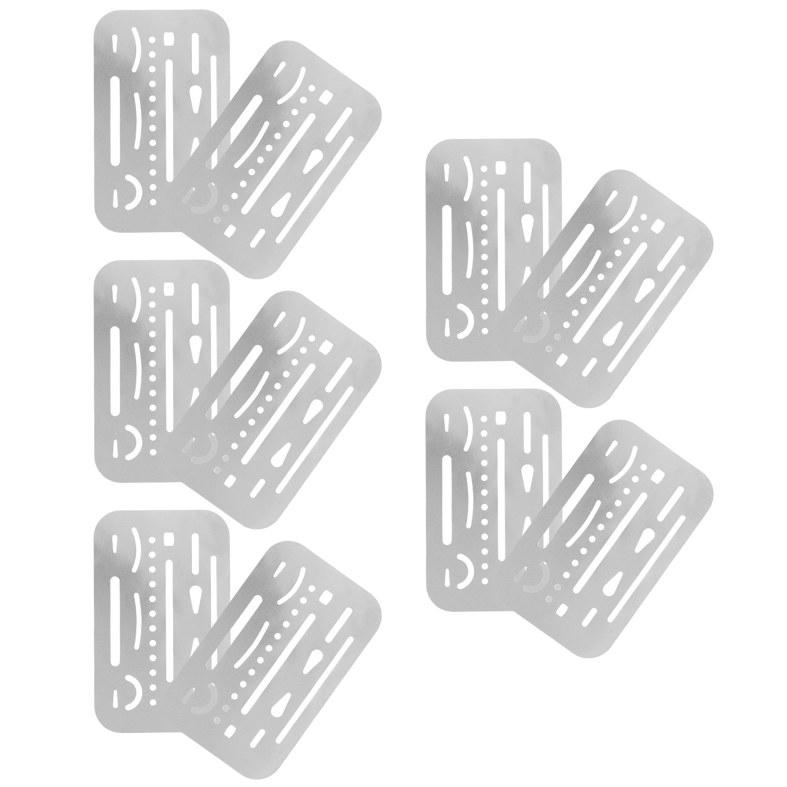 10Pcs Stainless Steel Drawing  - огляд і ціна Sewing Gauge Ruler