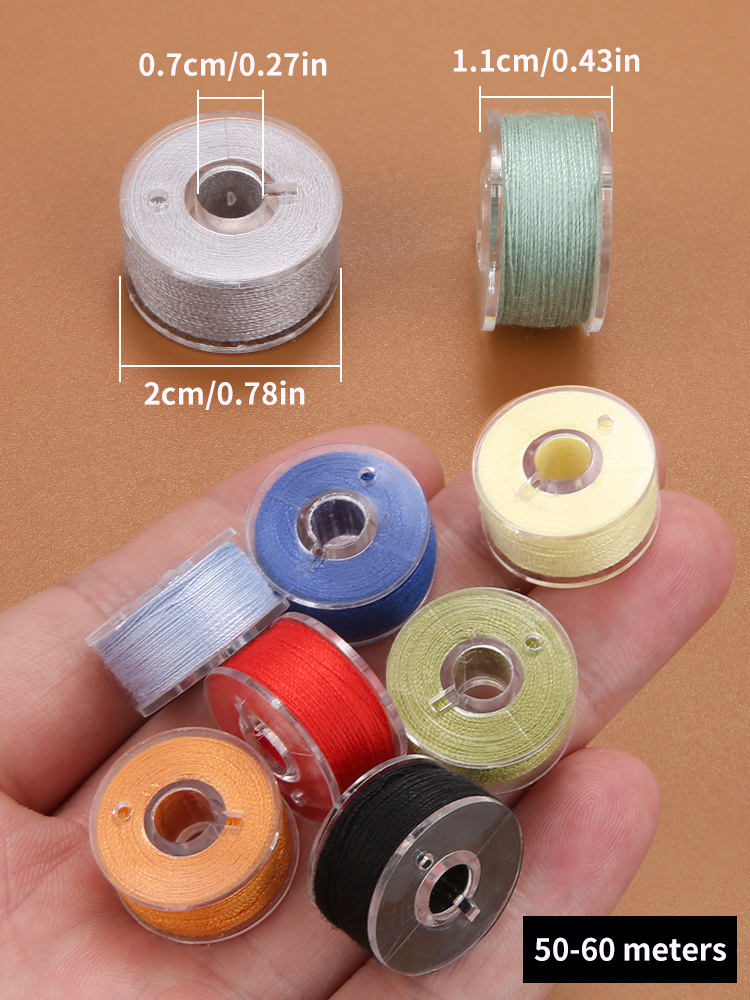 25/36 Colors Set Bobbin Thread - огляд і ціна Bobbin Organizer Box