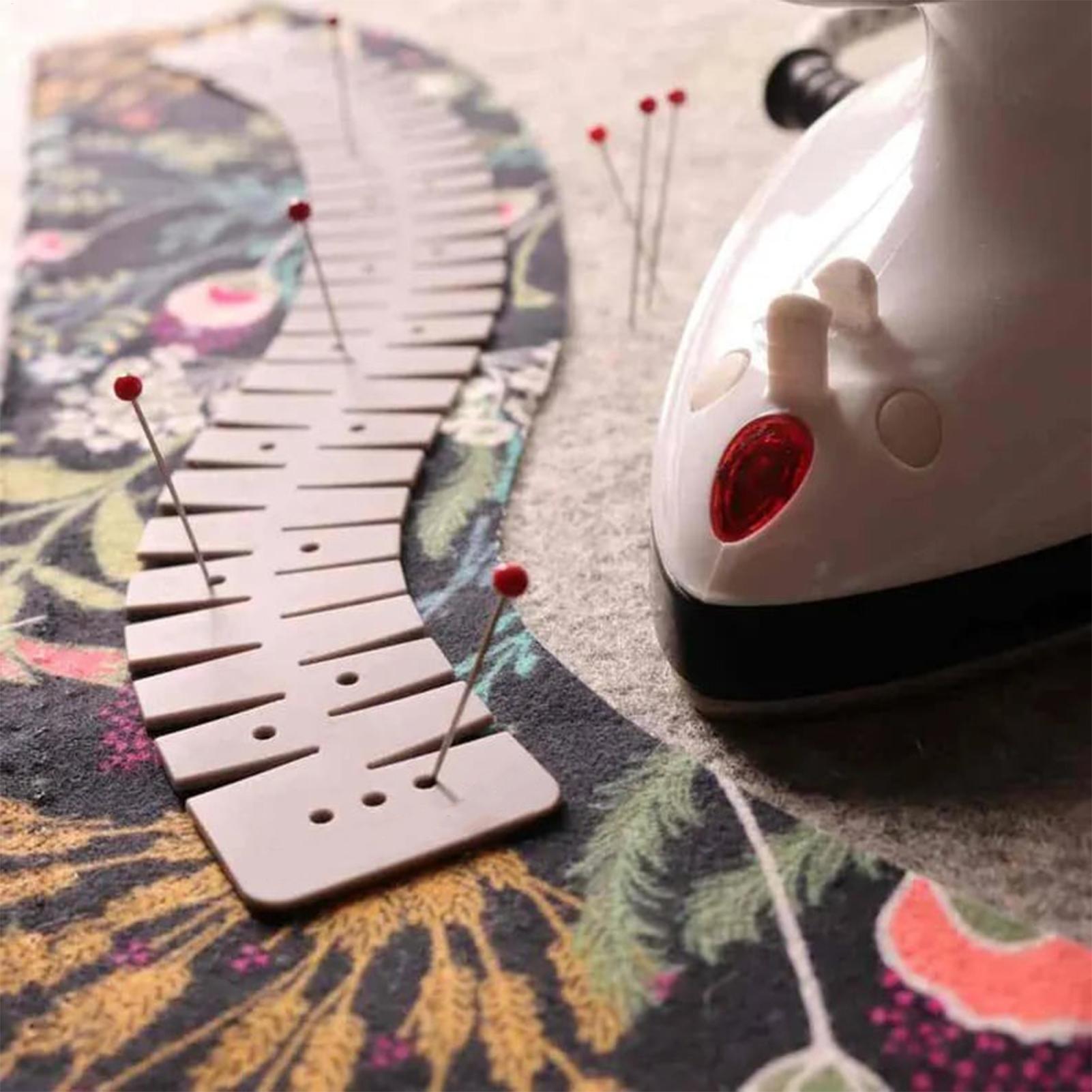 Silicone Hemming Ruler with ne - огляд і ціна Sewing Hemming