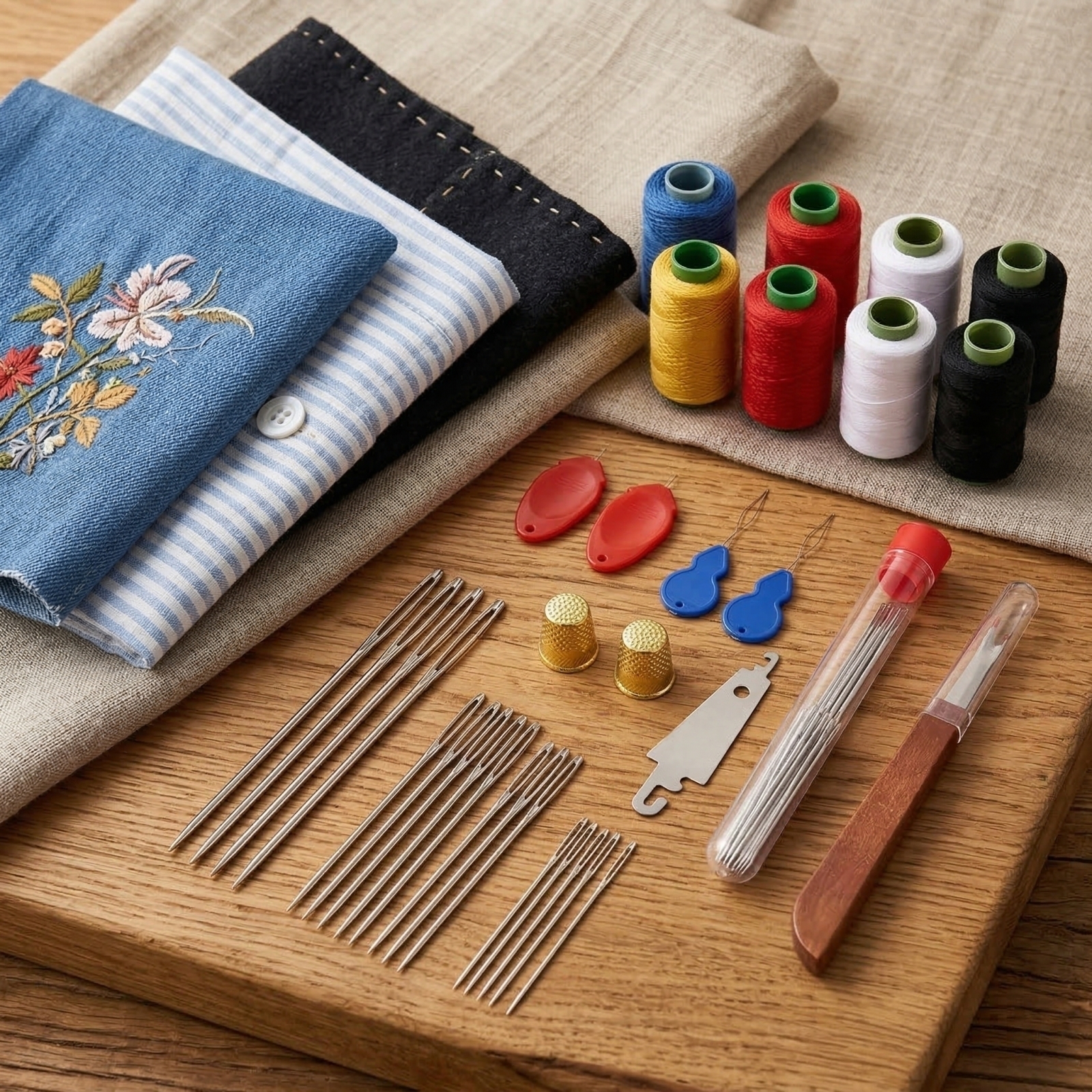 43pcs Big Eye Sewing Needle Ki - огляд і ціна Sewing Kit