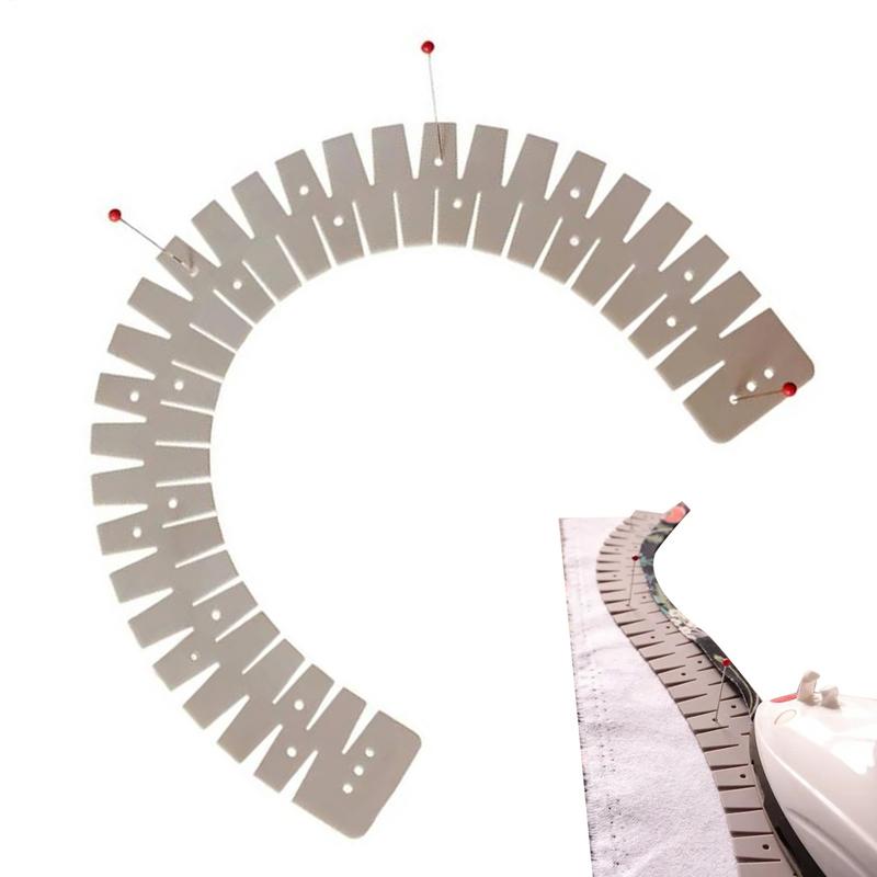 Hot Hem Ruler Flexible Silicon - огляд і ціна Sewing Hemming
