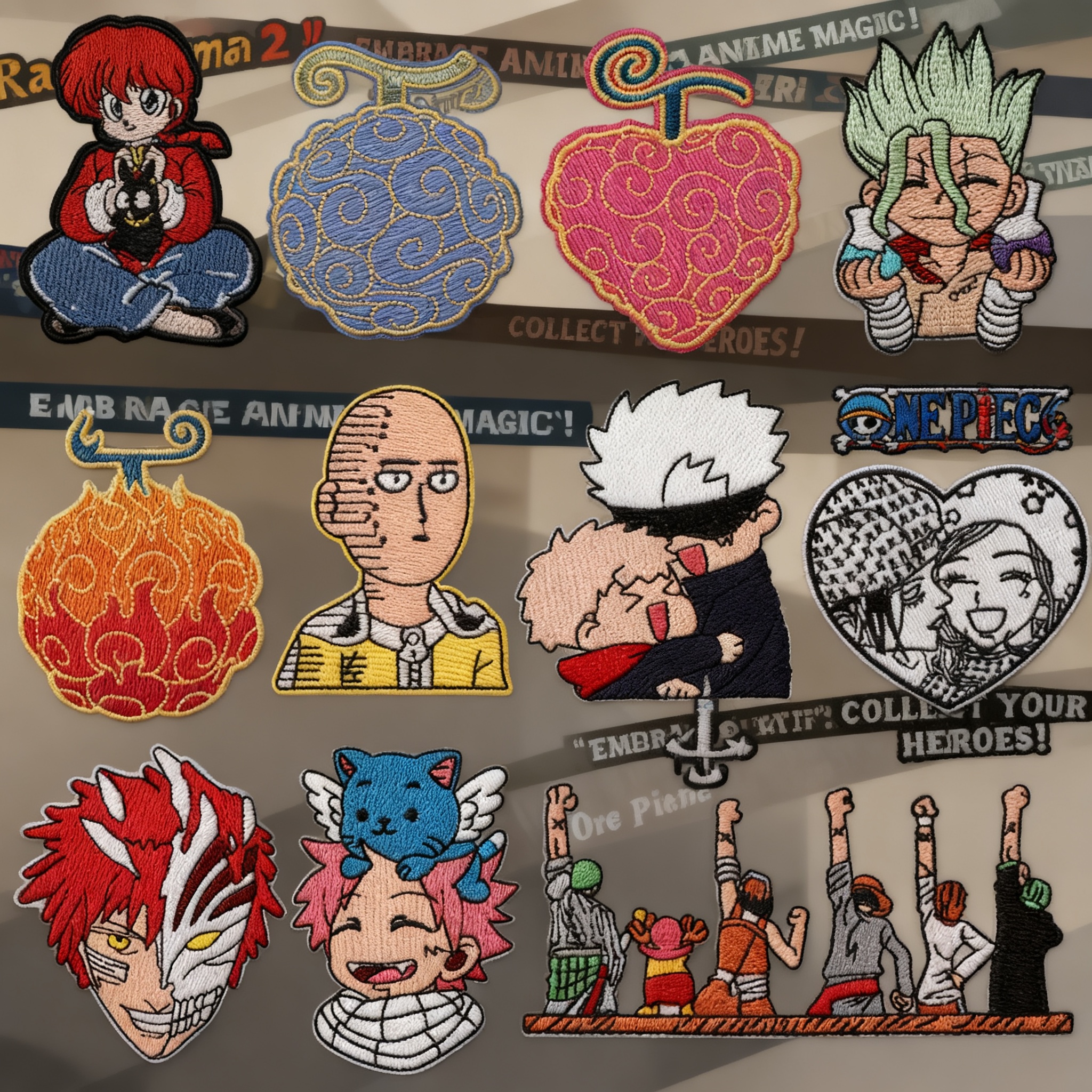 Anime Devil Fruit Iron On Patc - огляд і ціна Iron On Patch