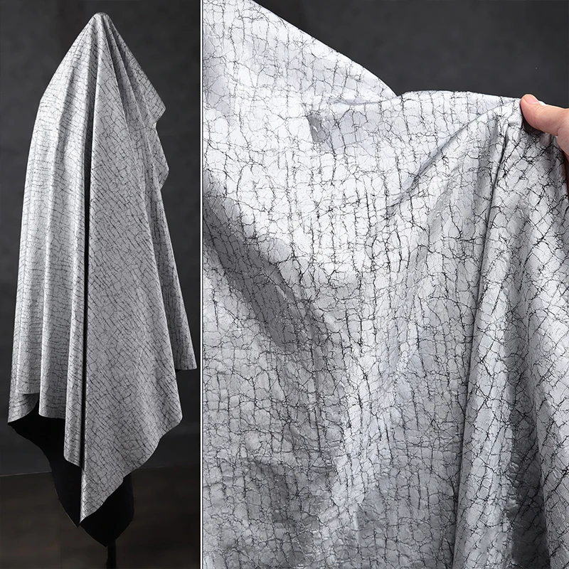 Vintage Gray Distressed Cracke - огляд і ціна Sewing Fabric