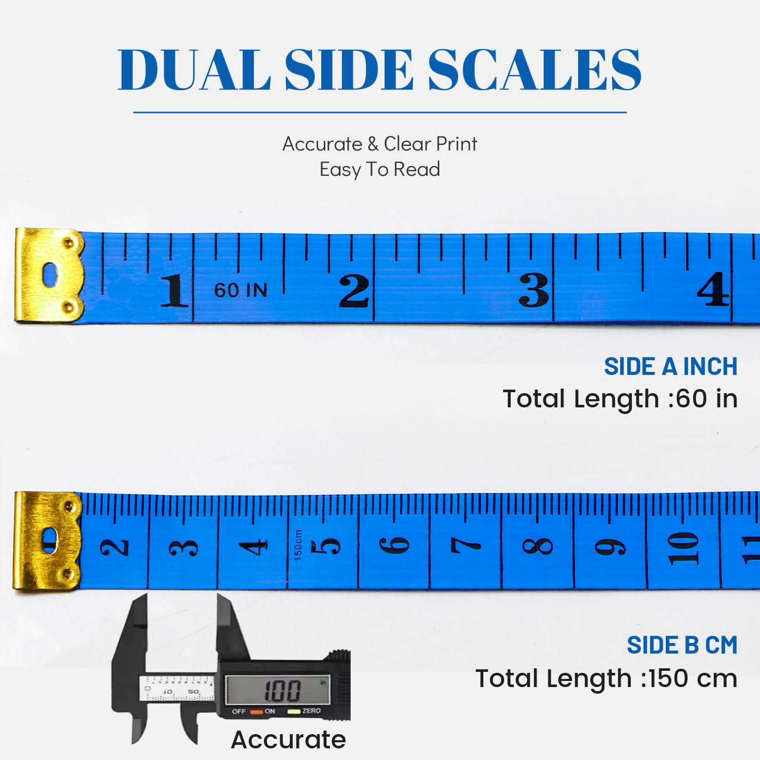 2/3/4PCS Soft Measuring Double - огляд і ціна Sewing Gauge Ruler