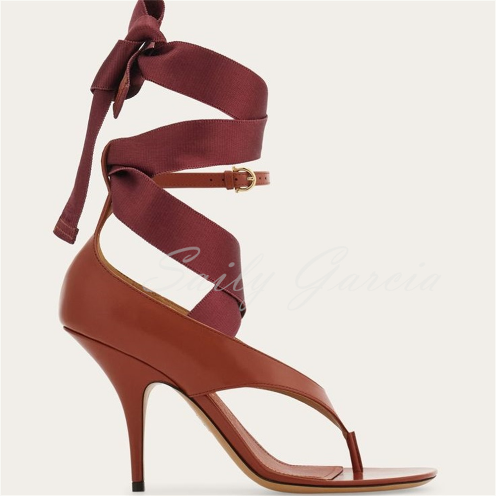 Brown Leather High Heel Flip F - огляд і ціна Sewing Fabric