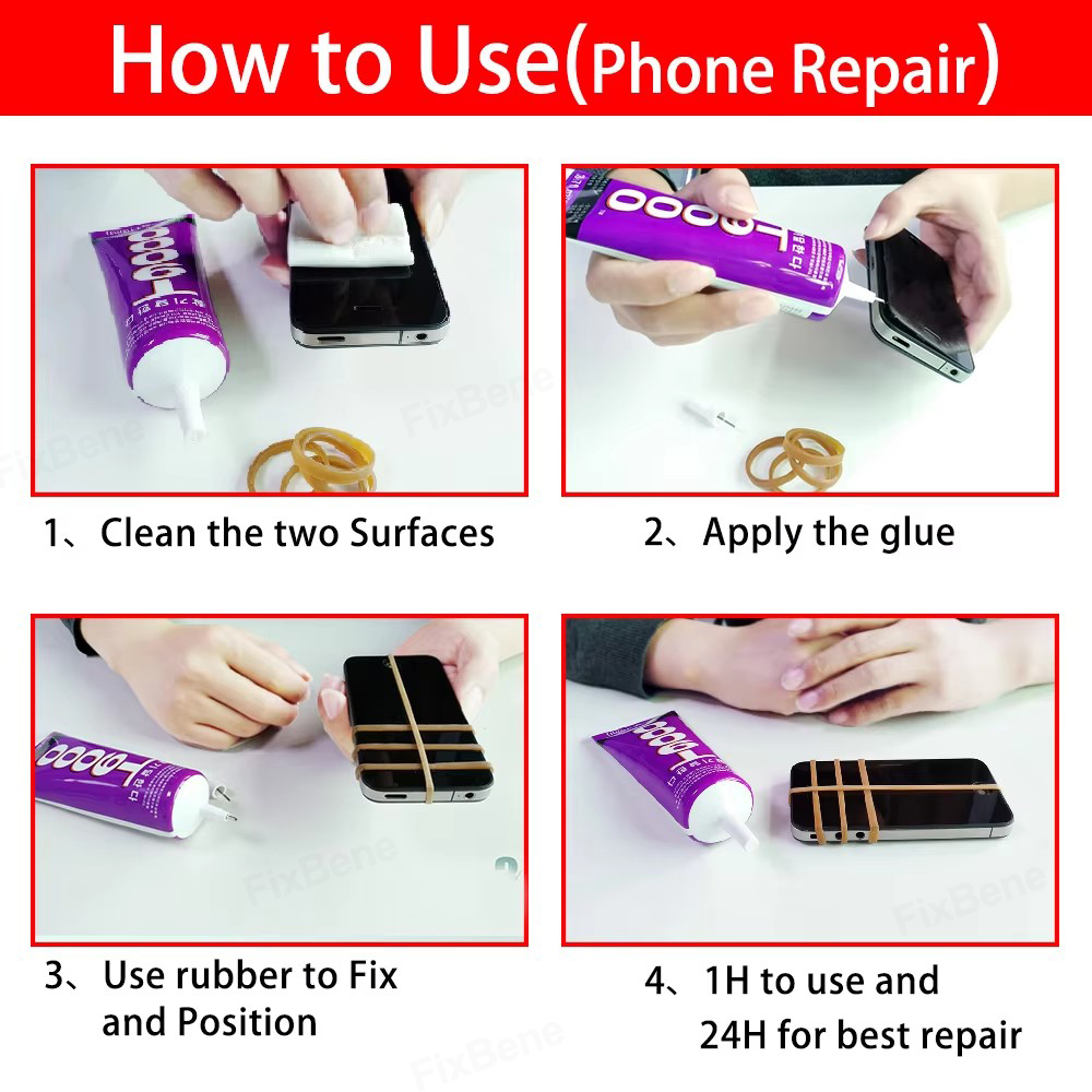 Zhanlida Glue for Phone Speake - огляд і ціна Fabric Glue Bond
