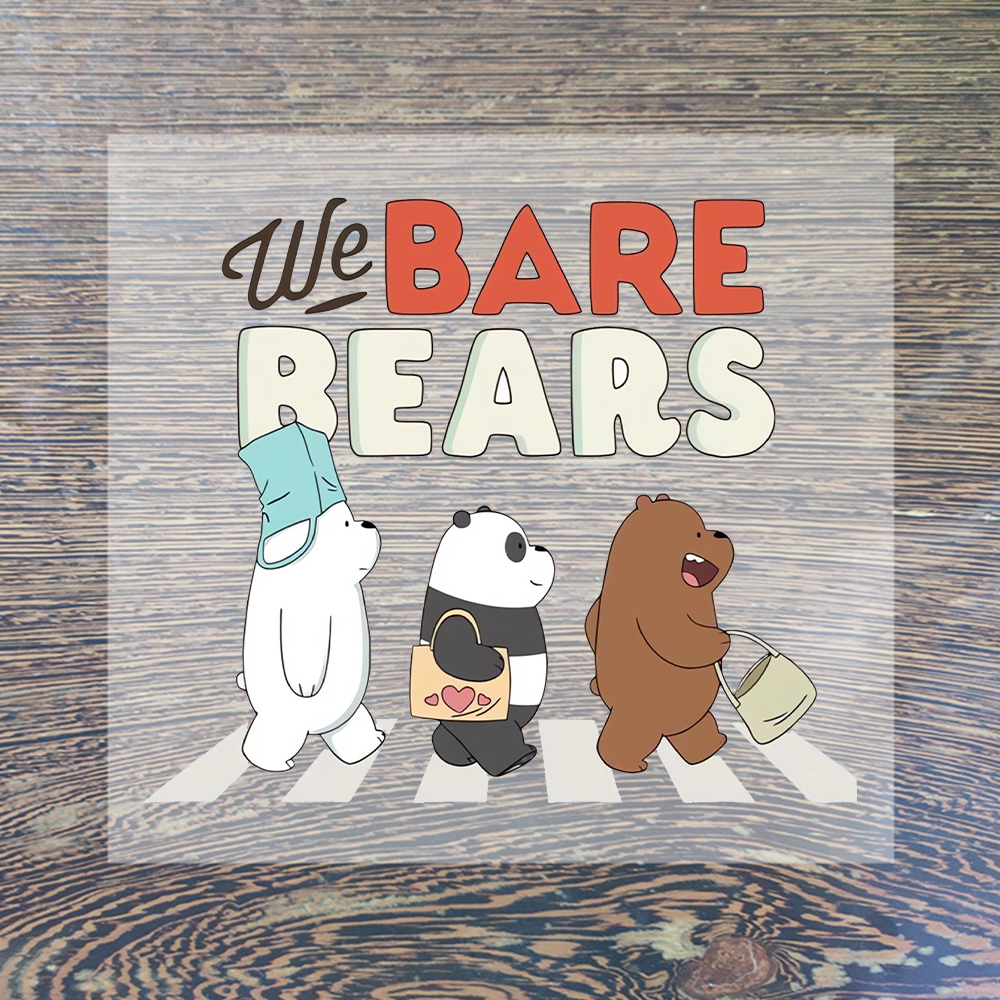 We Bare Bears Iron on Patches  - огляд і ціна Iron On Patch