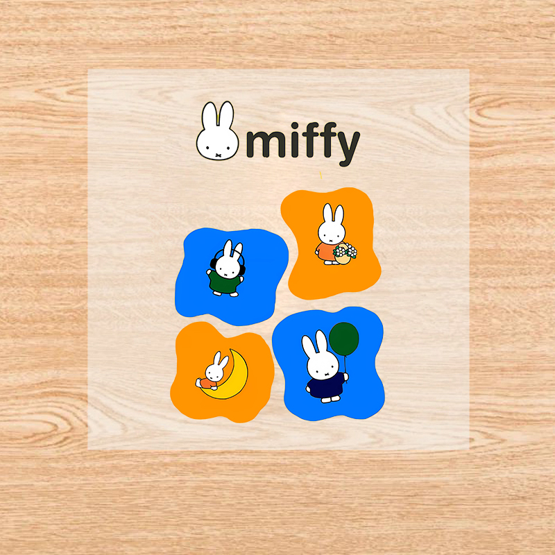 Cute Miffyed Iron on Patches C - огляд і ціна Iron On Patch