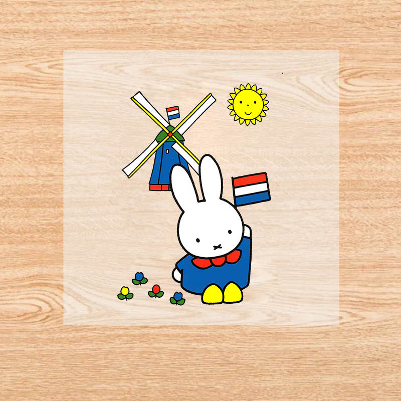 Cute Miffyed Iron on Patches C - огляд і ціна Iron On Patch