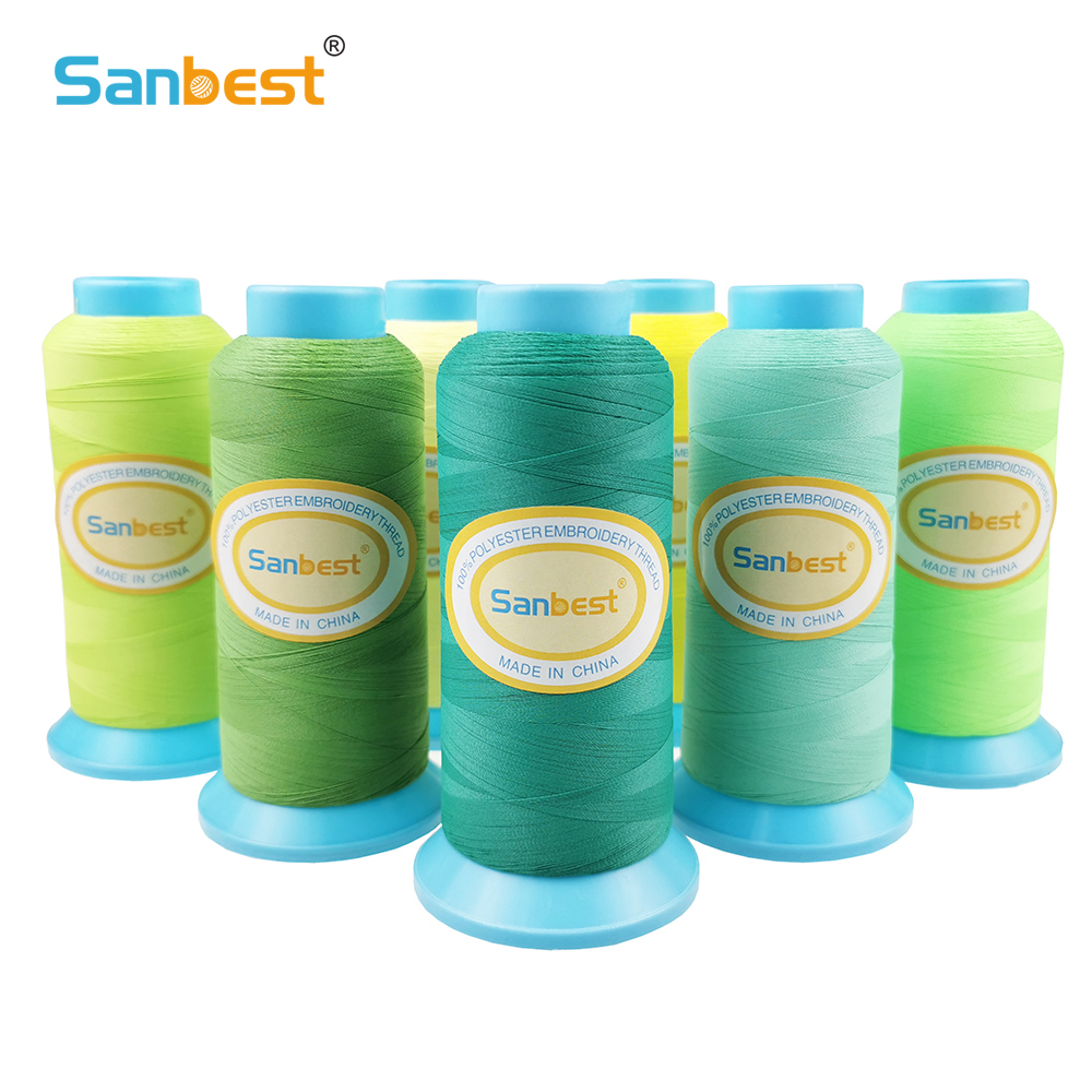 Sanbest Matt Embroidery Thread - огляд і ціна Serger Thread Cone