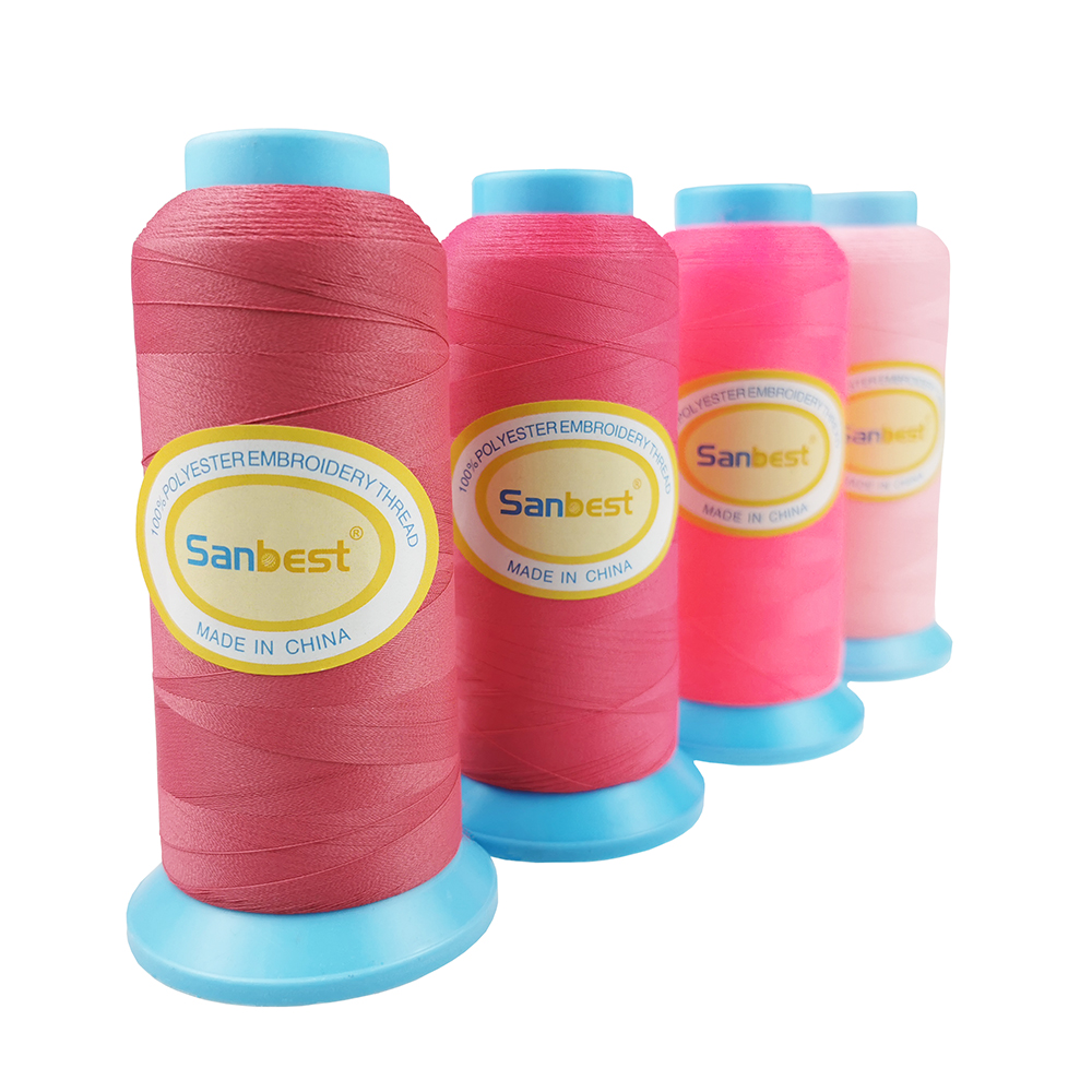 Sanbest Matt Embroidery Thread - огляд і ціна Serger Thread Cone